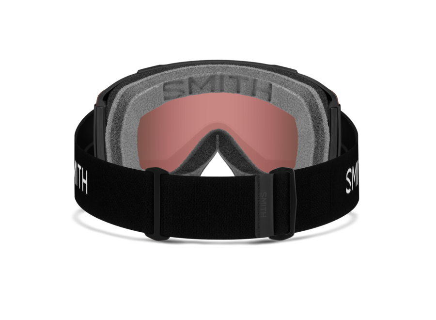 Smith Squad Black Frame ChromaPop Everyday Red Mirror Goggles