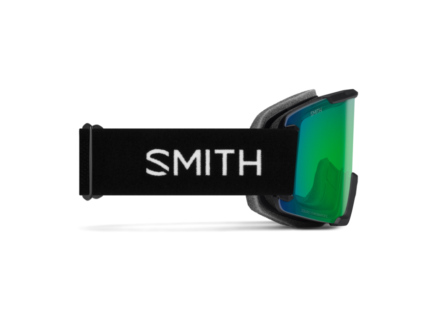 Smith Squad Black Frame ChromaPop Sun Green Mirror Goggles
