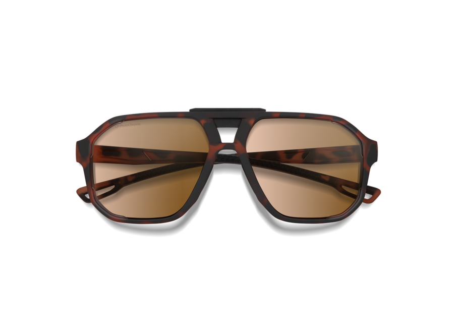Smith Truss Matte Tortoise ChromaPop Photochromic Brown Lens