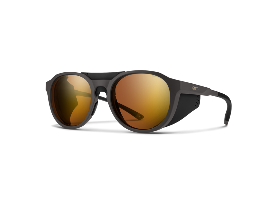 Smith Venture Matte Gravy ChromaPop Glacier Photochromic Copper Gold Mirror Lens