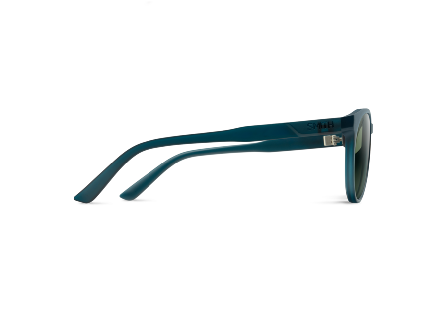 Smith Westward Core Matte Pacific Crystal Polarized Gray Green Lens