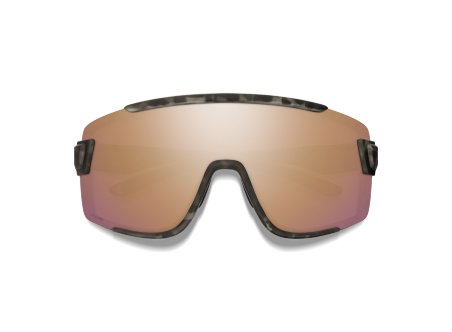 Smith Wildcat Matte Salt Haze ChromaPop Rose Gold Mirror Lens