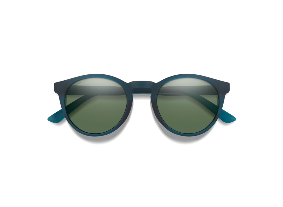 Smith Westward Core Matte Pacific Crystal Polarized Gray Green Lens