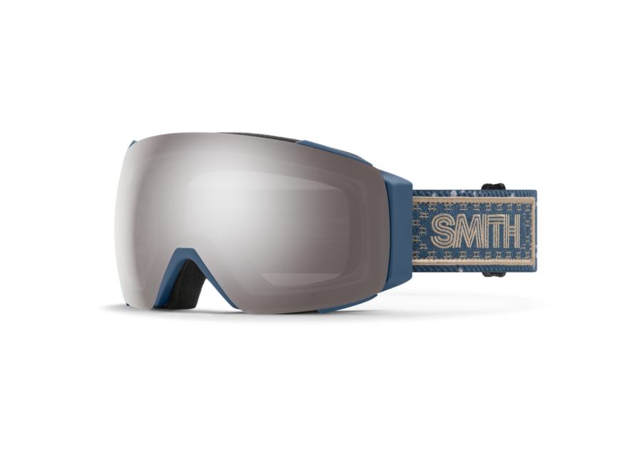 Smith I/O MAG Future Grey Warm Steel Frame ChromaPop Sun Platinum Mirror Goggles