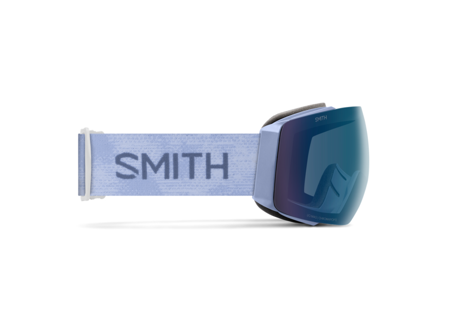 Smith I/O MAG Blue Aura Frame ChromaPop Everyday Blue Mirror Goggles