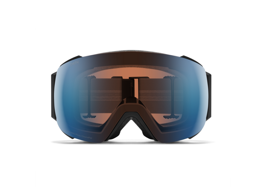 Smith I/O MAG Black Frame ChromaPop Pro Photochromic Blue Mirror Goggles