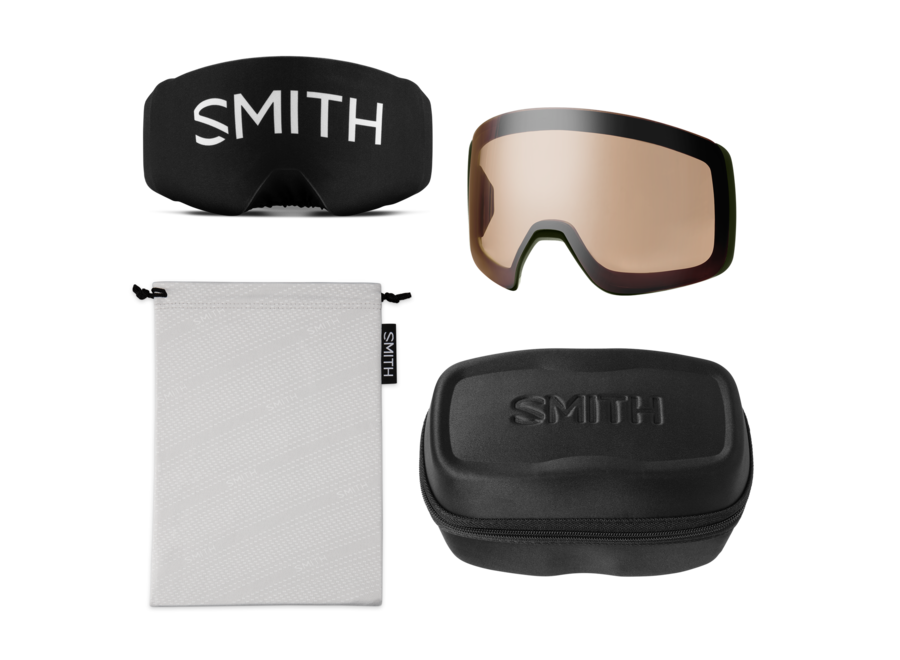 Smith 4D Mag XL Eye of the Tiger Frame ChromaPop Sun Black Goggles