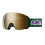Smith 4D Mag XL Evergreen Retro Classic Frame ChromaPop Sun Black Gold Mirror Goggles