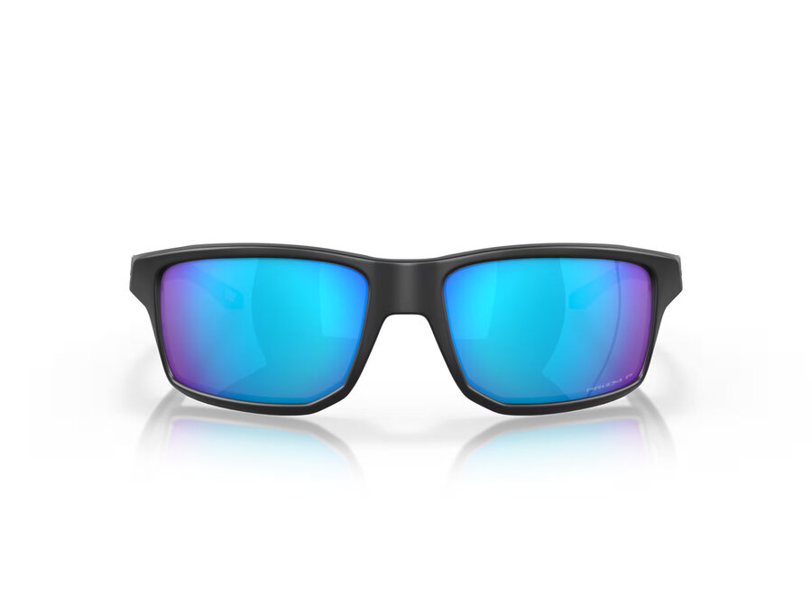 Oakley Gibston Matte Black Frame Prizm Sapphire Polarized Lenses