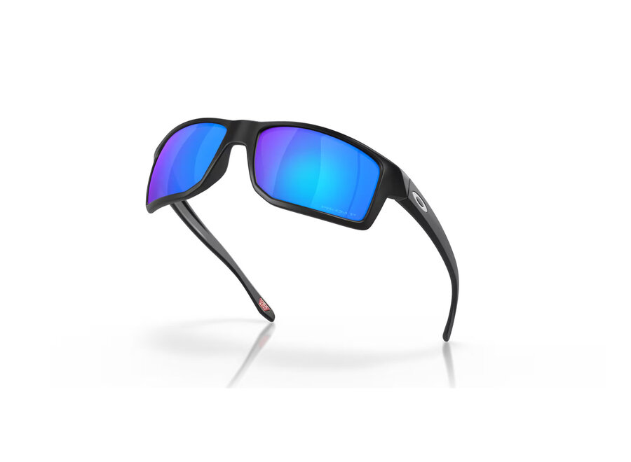 Oakley Gibston Matte Black Frame Prizm Sapphire Polarized Lenses