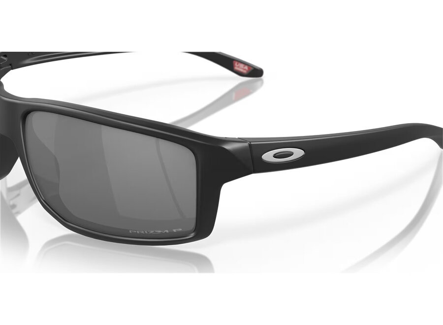 Oakley Gibston Matte Black Frame Prizm Black Polarized Lenses