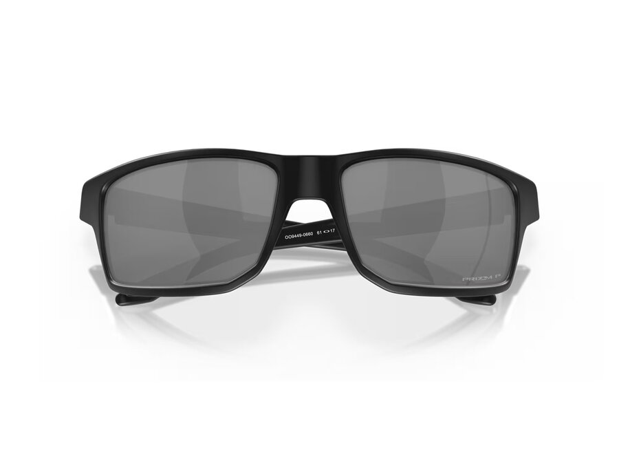Oakley Gibston Matte Black Frame Prizm Black Polarized Lenses