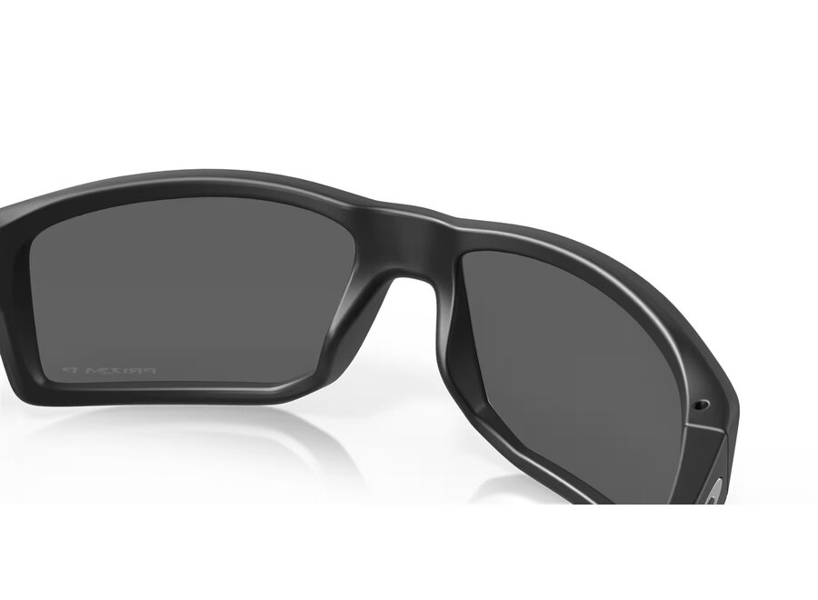 Oakley Gibston Matte Black Frame Prizm Black Polarized Lenses