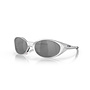 Oakley Eye Jacket Redux Silver Frame Prizm Black Polarized Lenses