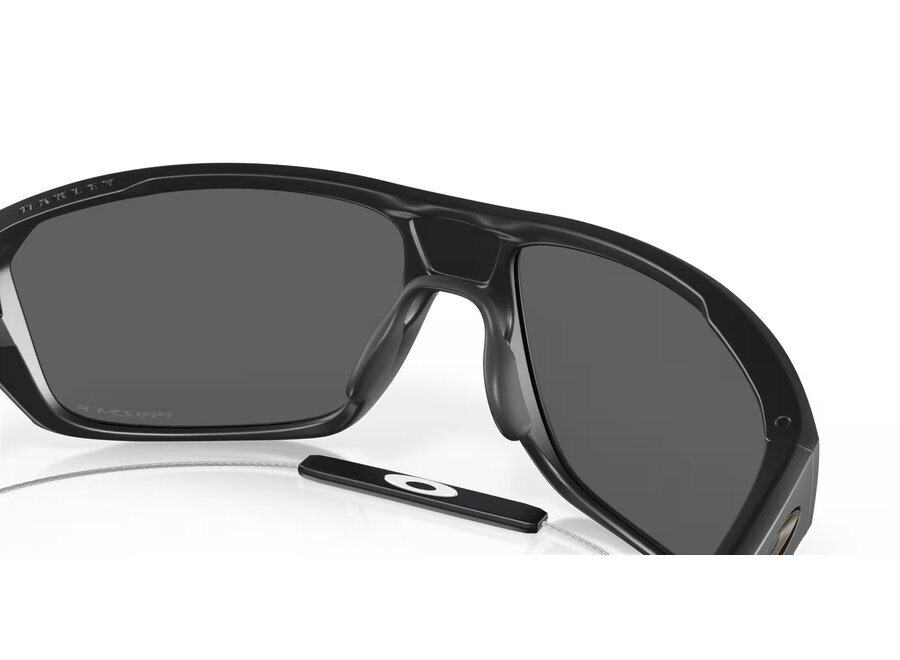 Oakley Split Shot Matte Black Frame Prizm Black Polarized Lenses