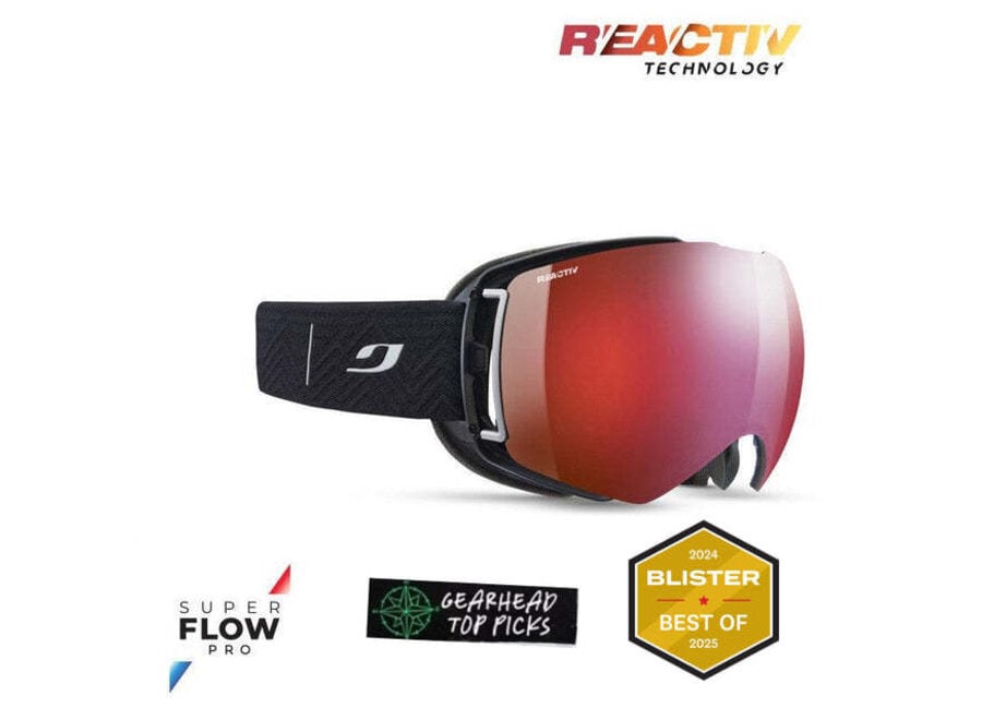 Julbo Lightyear Black / Gray REACTIV 0-4 High Contrast Goggles