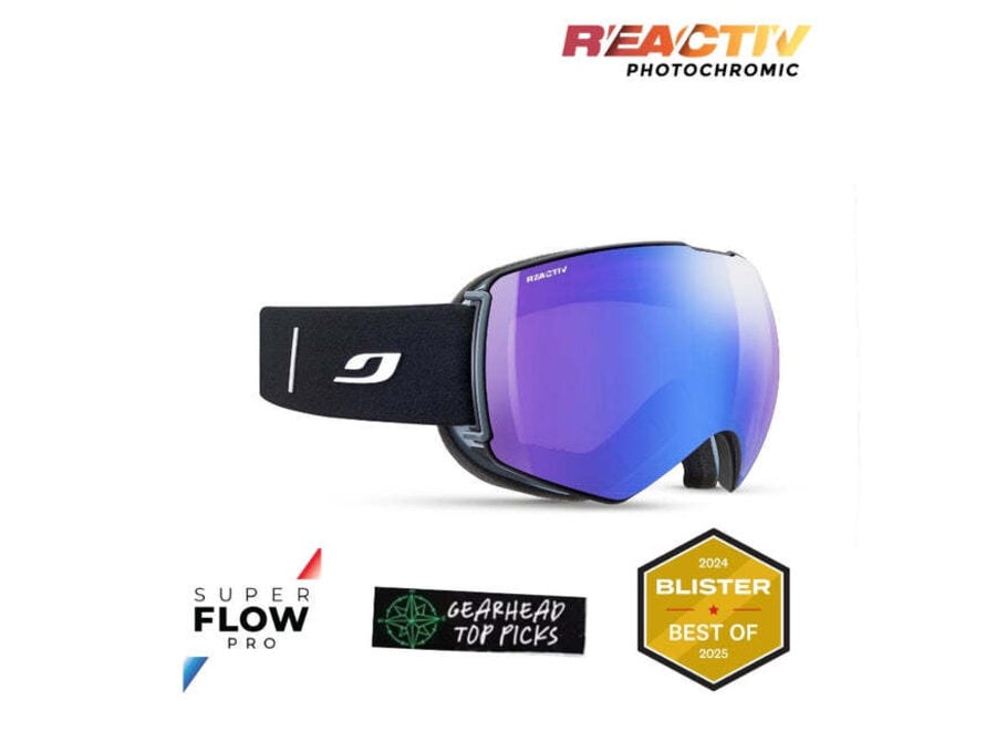 Julbo Lightyear Black / Gray REACTIV 1-3 High Contrast Goggles