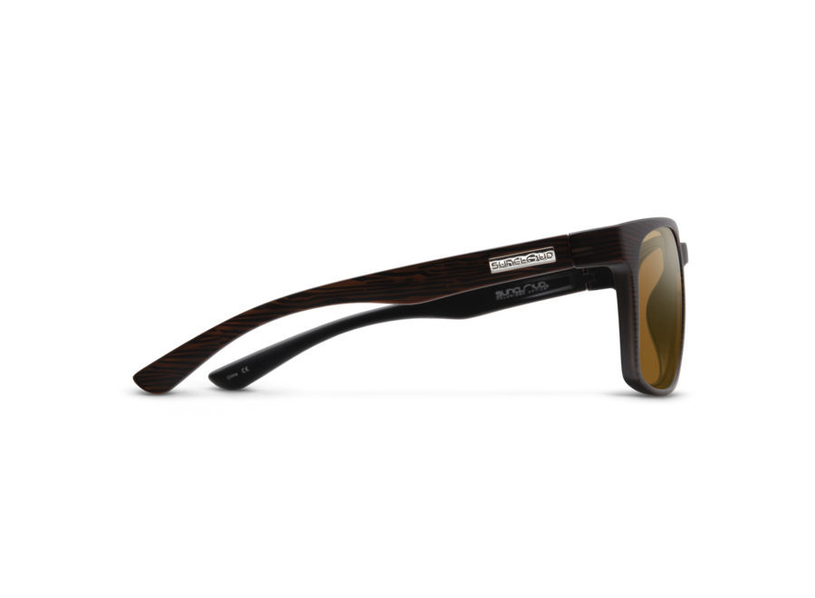 Suncloud Hundo Burnished Brown Polarized Brown Sunglasses