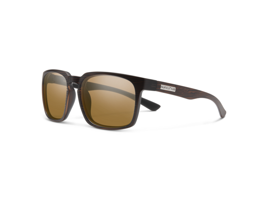 Suncloud Hundo Burnished Brown Polarized Brown Sunglasses