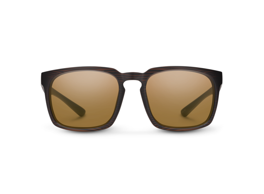 Suncloud Hundo Burnished Brown Polarized Brown Sunglasses