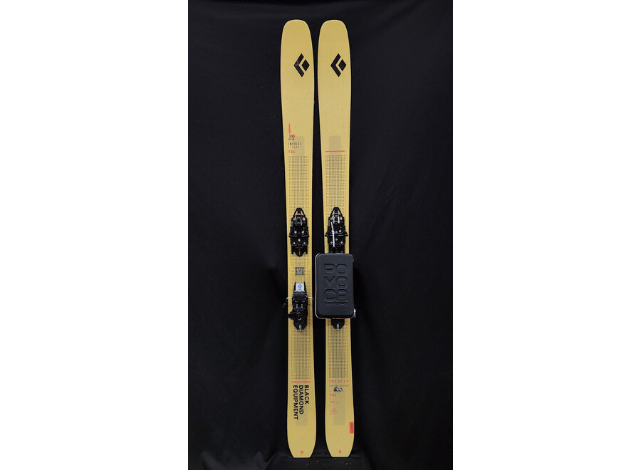 Used Black Diamond Impulse Ti 104 Ski 25/26 179cm - Rotation 10 Binding - Pomoca Tour Explore Skin Package