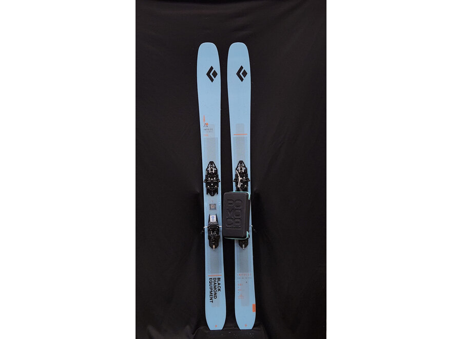 Used Black Diamond Women's Impulse Ti 104 Ski 25/26 165cm - Rotation 10 Binding - Pomoca Tour Explore Skin Package