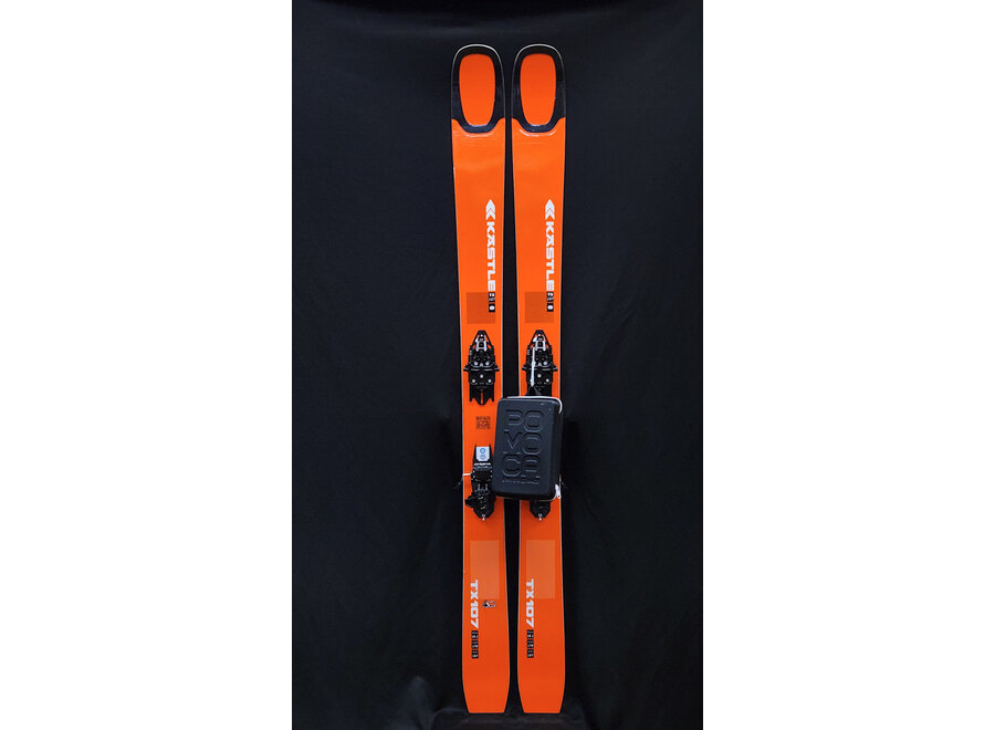 Used Kastle TX107 Ski 25/26 179cm - Rotation 10 Binding -Pomoca Skins Package