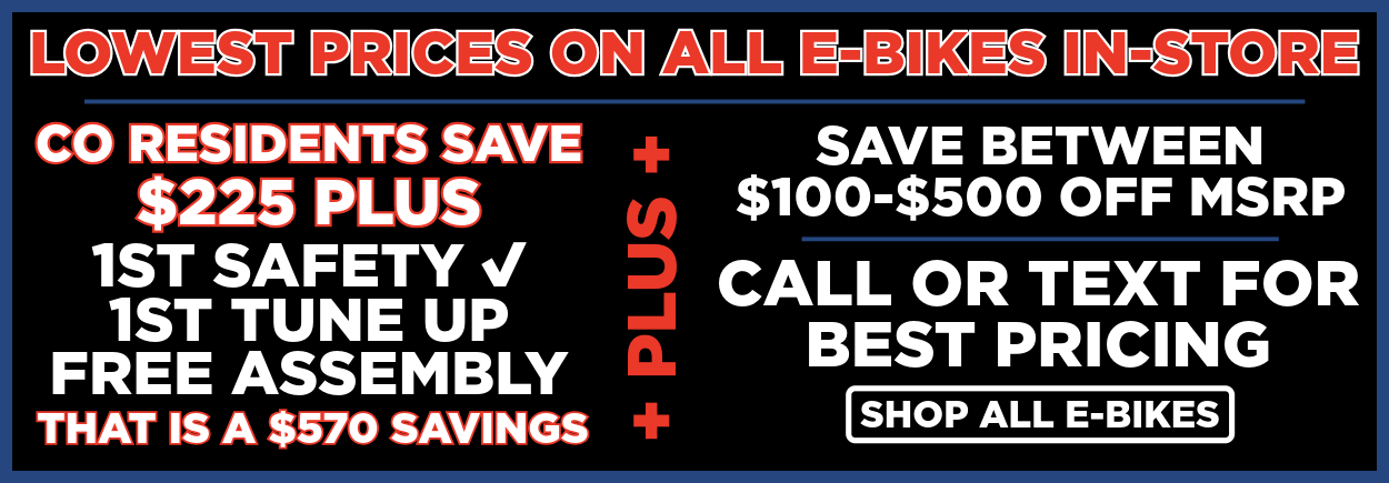 Huge Savings on All eBikes at Bentgate