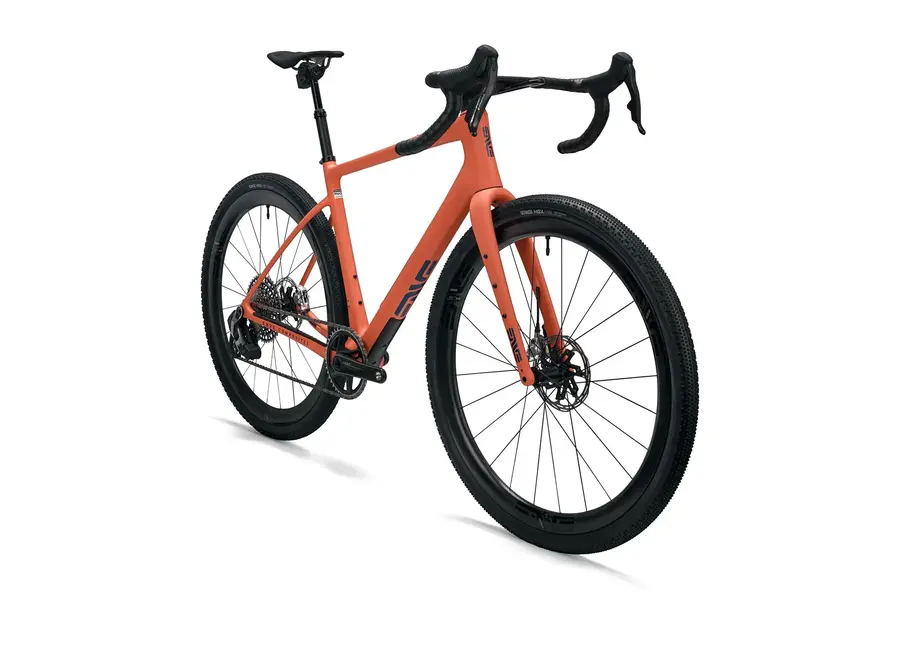 ENVE MOG 54cm Coral Gravel Bike - Foundation Force XPLR - AR40 Carbon Wheels