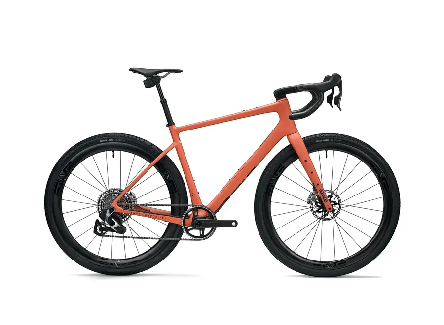 ENVE MOG 54cm Coral Gravel Bike - Foundation Force XPLR - AR40 Carbon Wheels