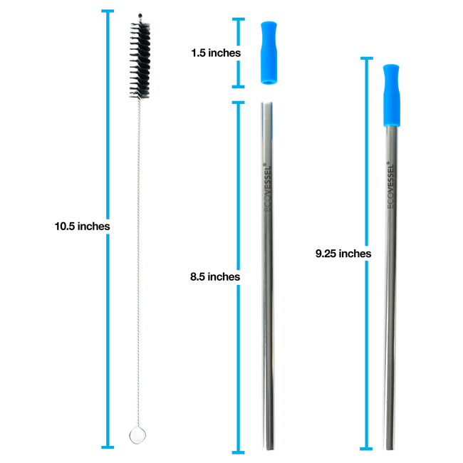 EcoVessel Stainless Steel Straw
