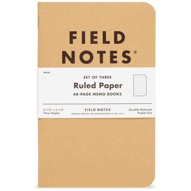 Field Notes  Original Kraft Memo Book - 48-Pages