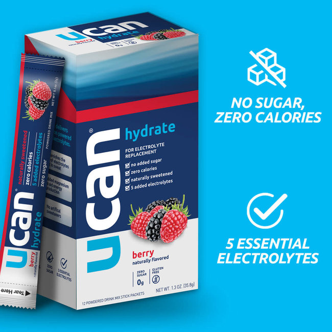 UCAN Hydrate Electrolyte Single Serve Packet