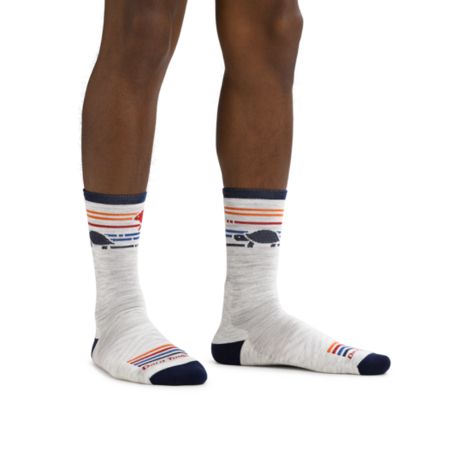 Darn Tough Men's Pacer Micro Crew Ultra-Lightweight with Cushion