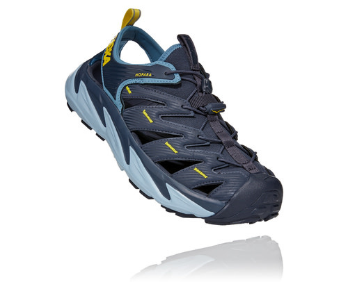 Hoka Menâs Hopara Outdoor Sandals â Black / Dark Shadow â Outdoor Venture