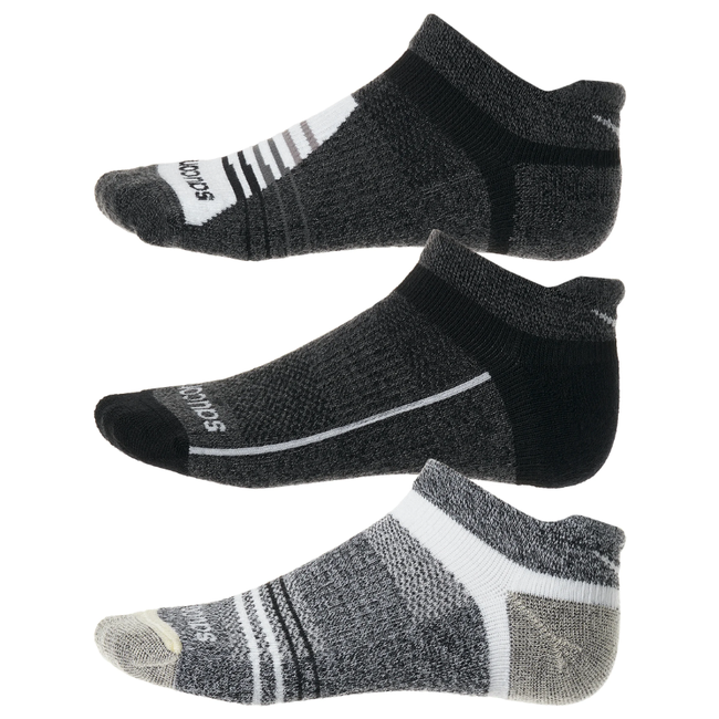 Saucony Inferno Wool Low 3pk Socks