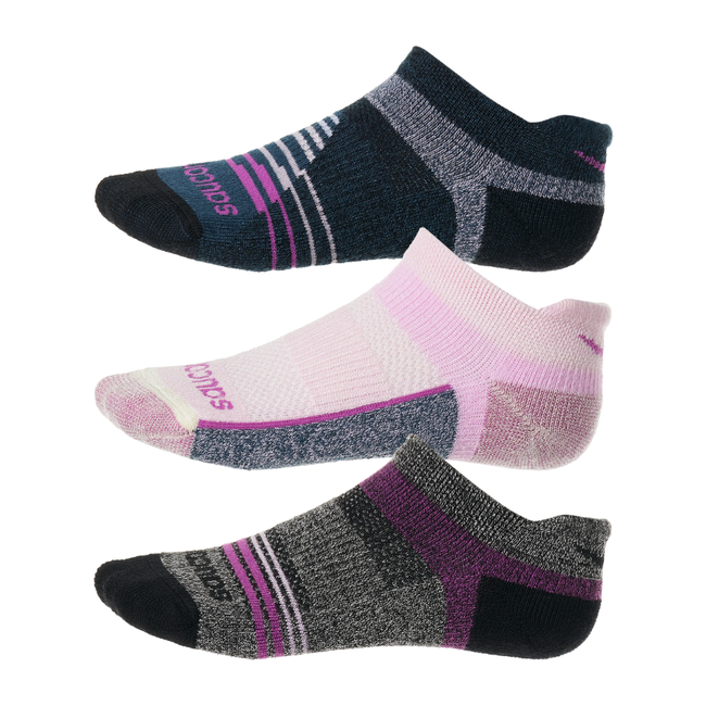 Saucony Inferno Wool Low 3pk Socks