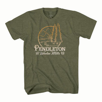 Pendleton Men's Logo Ombre Graphic Tee