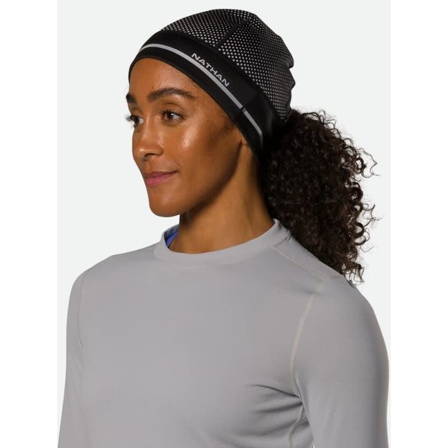 Nathan HyperNight Reflective Ponytail Beanie