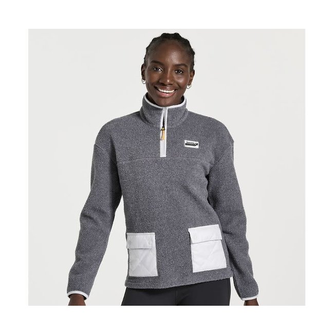 Saucony Women's Rested Sherpa 1/4 Zip