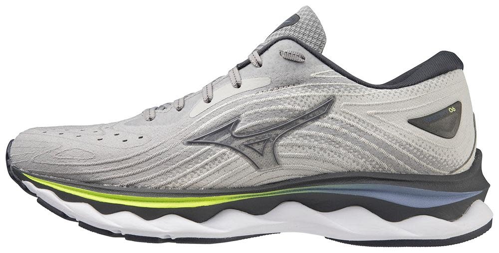 Grey mizuno discount running shoes