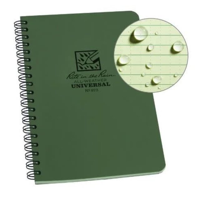 Rite in the Rain Side-Spiral Notebook 4.625 x 7 - Beyond Running