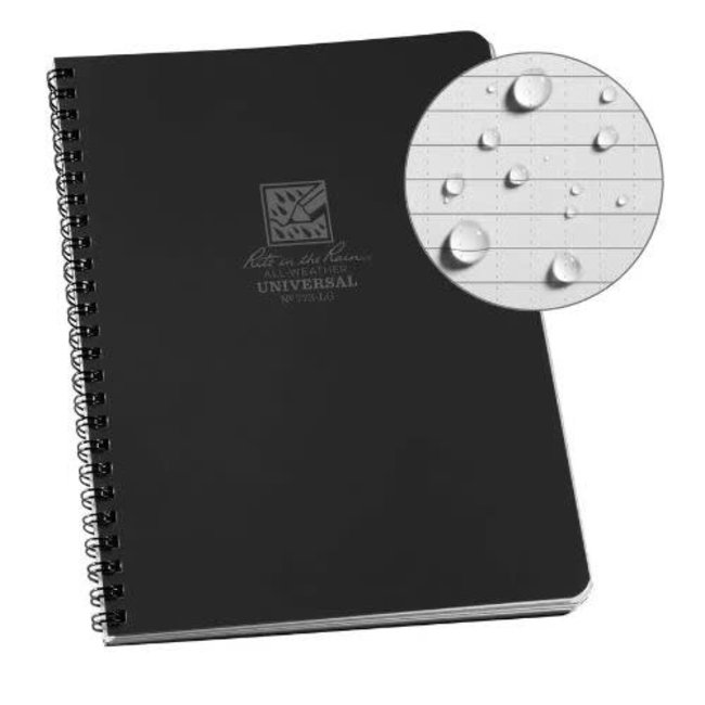 Rite In The Rain Side Spiral Notebook 6.625" x 8.5"