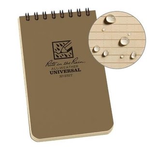 Rite In The Rain Top Spiral Notebook 3" x 5"