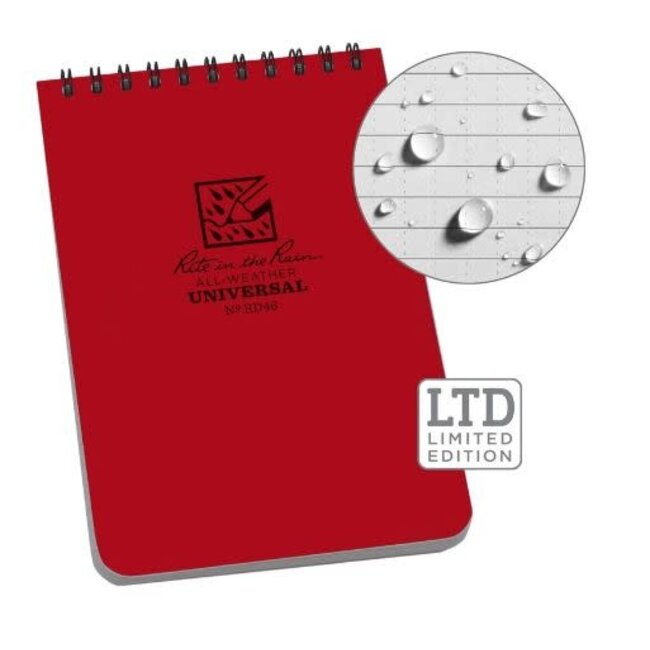 Rite In The Rain Top Spiral Notebook 4" x 6"