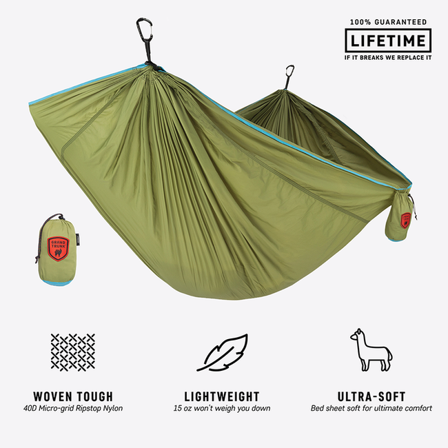 Grand Trunk TRUNKTECH Single Hammock - Two Tone