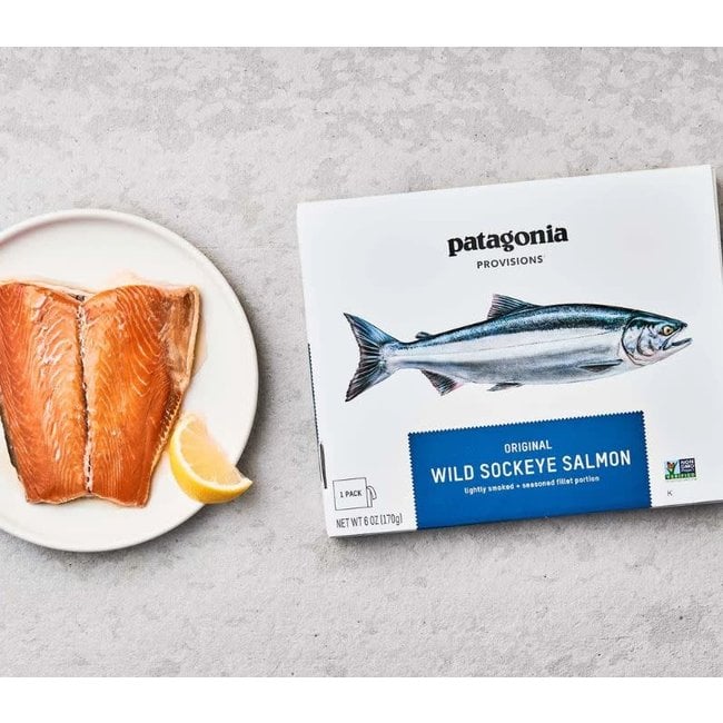 Patagonia Provisions Wild Sockeye Salmon, Lightly Smoked 6oz