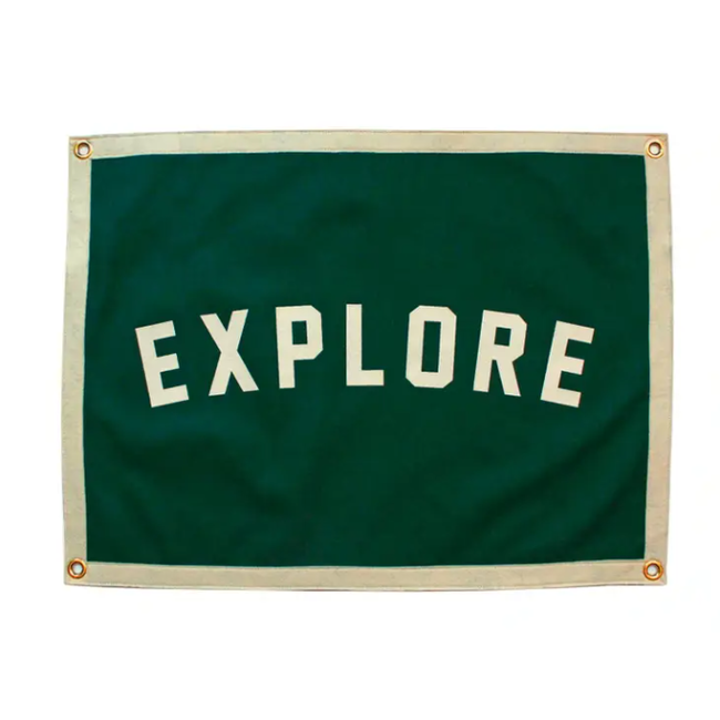 Oxford Pennant Explore Camp Flag