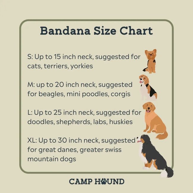 Camp Hound Dog Bandana