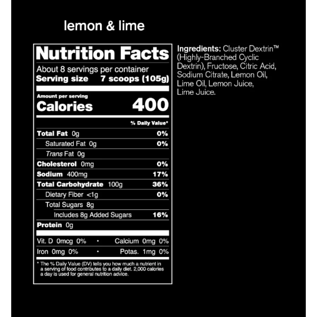 Skratch Labs Super High-Carb Sport Drink Mix 840g 8-Serving Resealable Bag